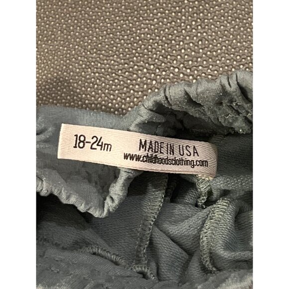 Childhoods Retro Shorts Sage Green Toddler 18/24 EUC - Picture 5 of 5